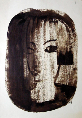 Portrait of a girl (sold)