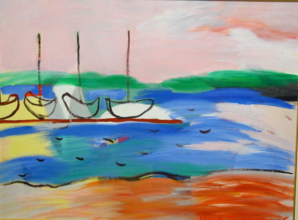 Boats at the sea
