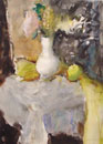 Подробнее о картине: Peonies in white jug