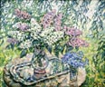 Подробнее о картине: Lilacs and forget-me-nots