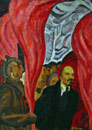 Подробнее о картине: Triptych.  Revolutionary flame.