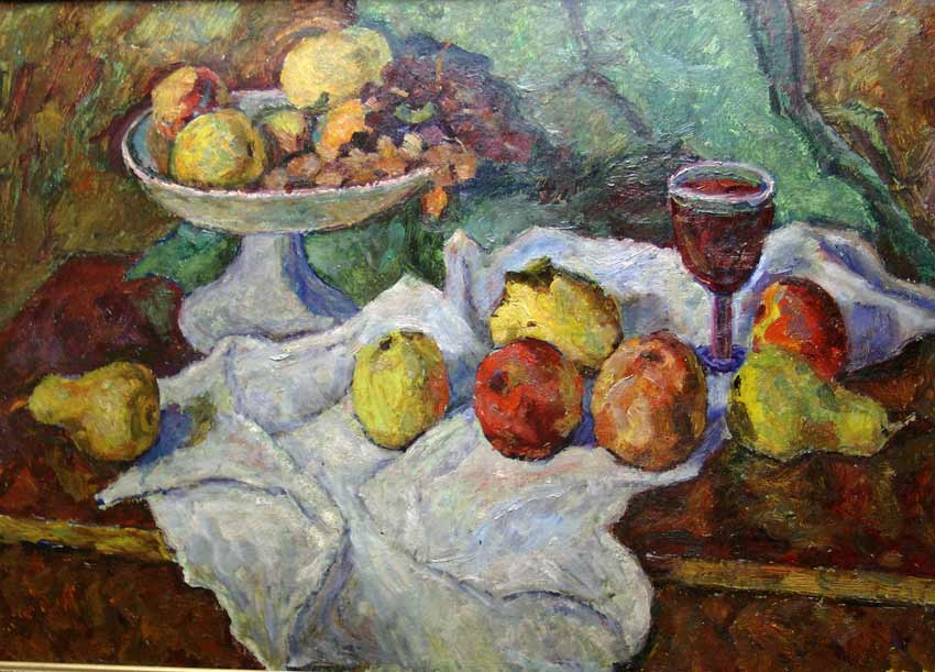 Still life with fruit