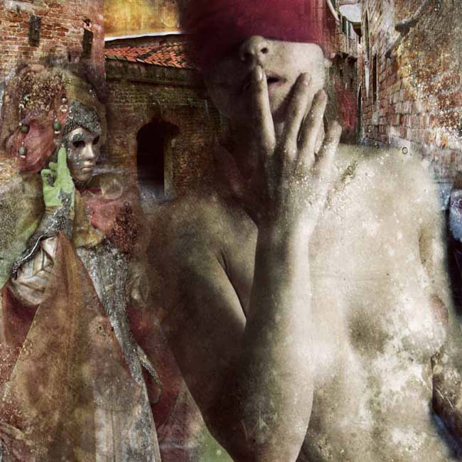 9-From a series "Venetian carnival" 